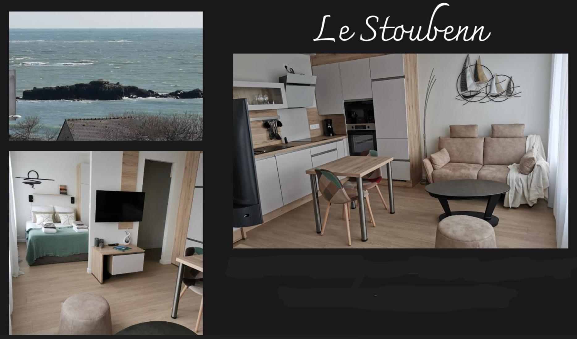 콩카르노 Le Stoubenn, Raffine Et Chaleureux 아파트 외부 사진
